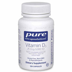 Vitamin D3 (25mcg) 1000 IU